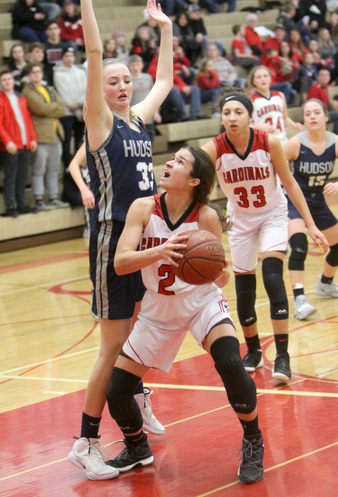 Hudson at Chi-Hi girls basketball 1-25-19